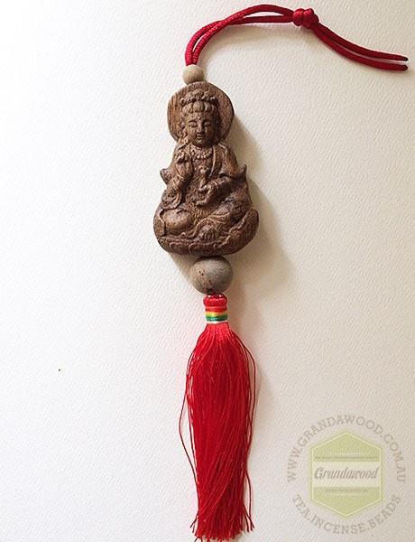 Guan Yin C Car Decor Agarwood -