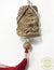 Happy (Laughing) Buddha Wild Agarwood Car Decor with Silver Hanger -