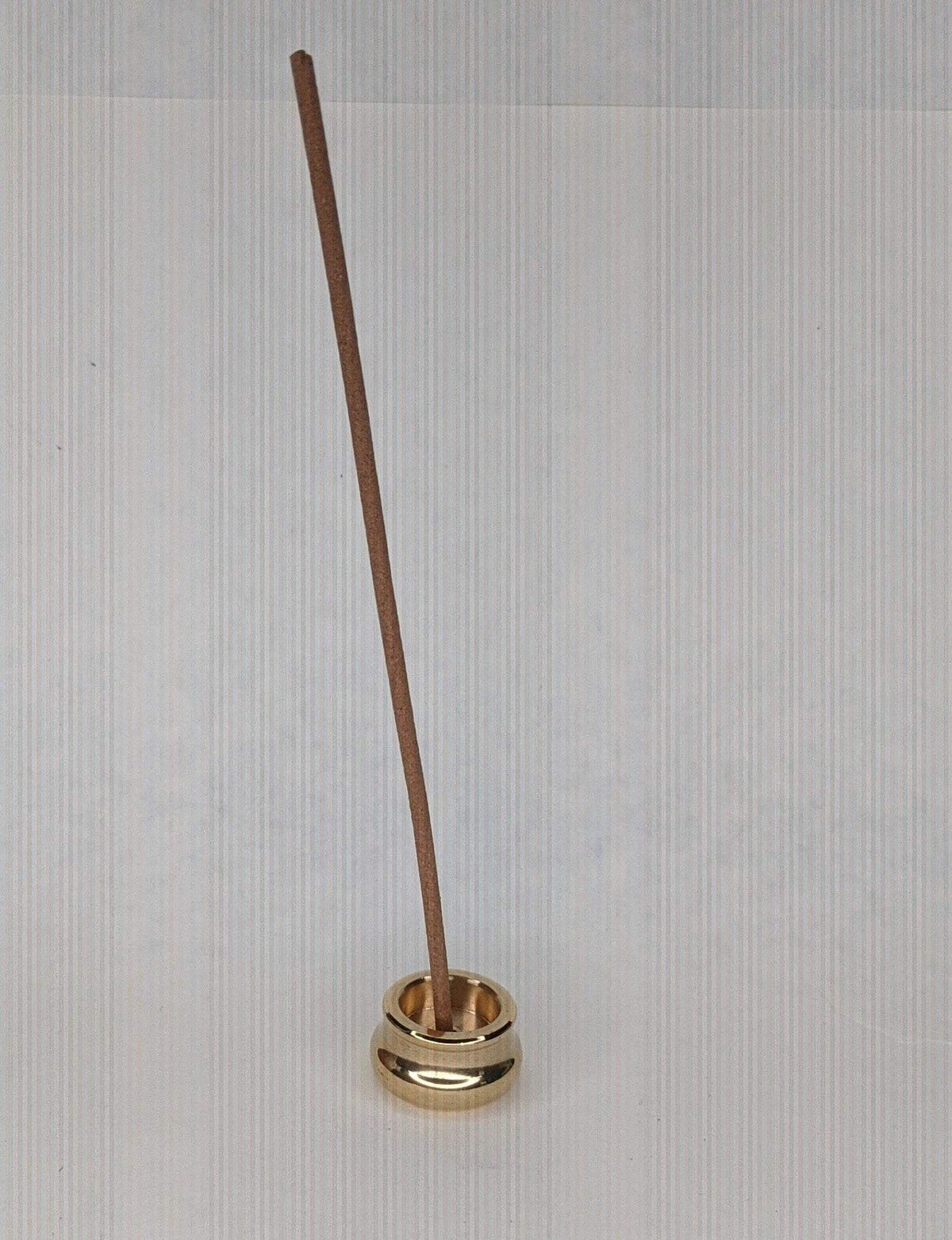 Golden Alloy Mini Incense Holder - 1 single 2mm hole -