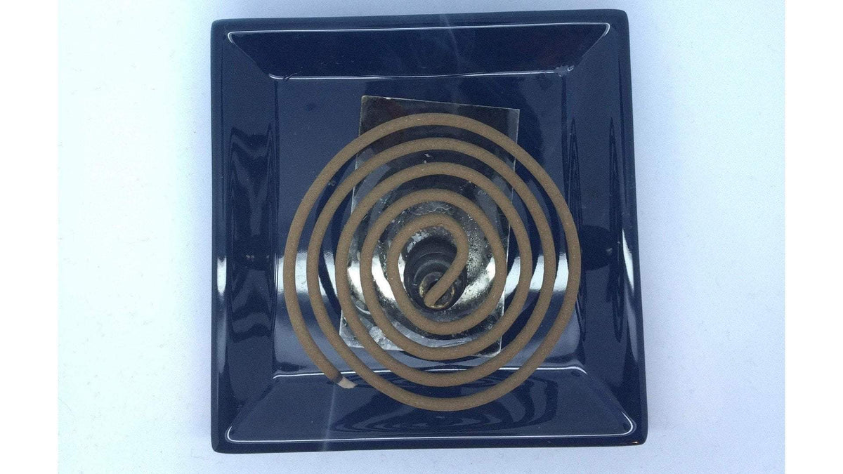 Agarwood incense coil also known as Incense Spiral - made from standard grade cultivated agarwood -