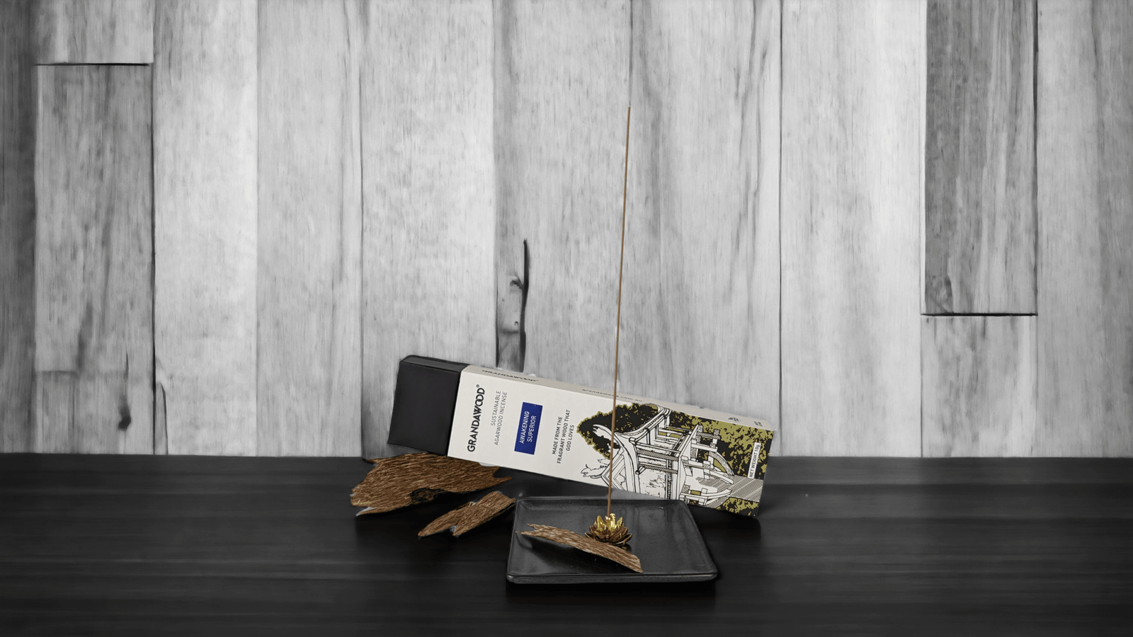 Awakening - Grandawood Wild Agarwood Incense- Superior Quality- 10g or 20g 沉香香 -