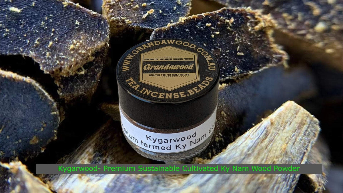*New* Green Kygarwood Powder and Kygarwood chips- from Sustainable Premium Ky Nam Wood -