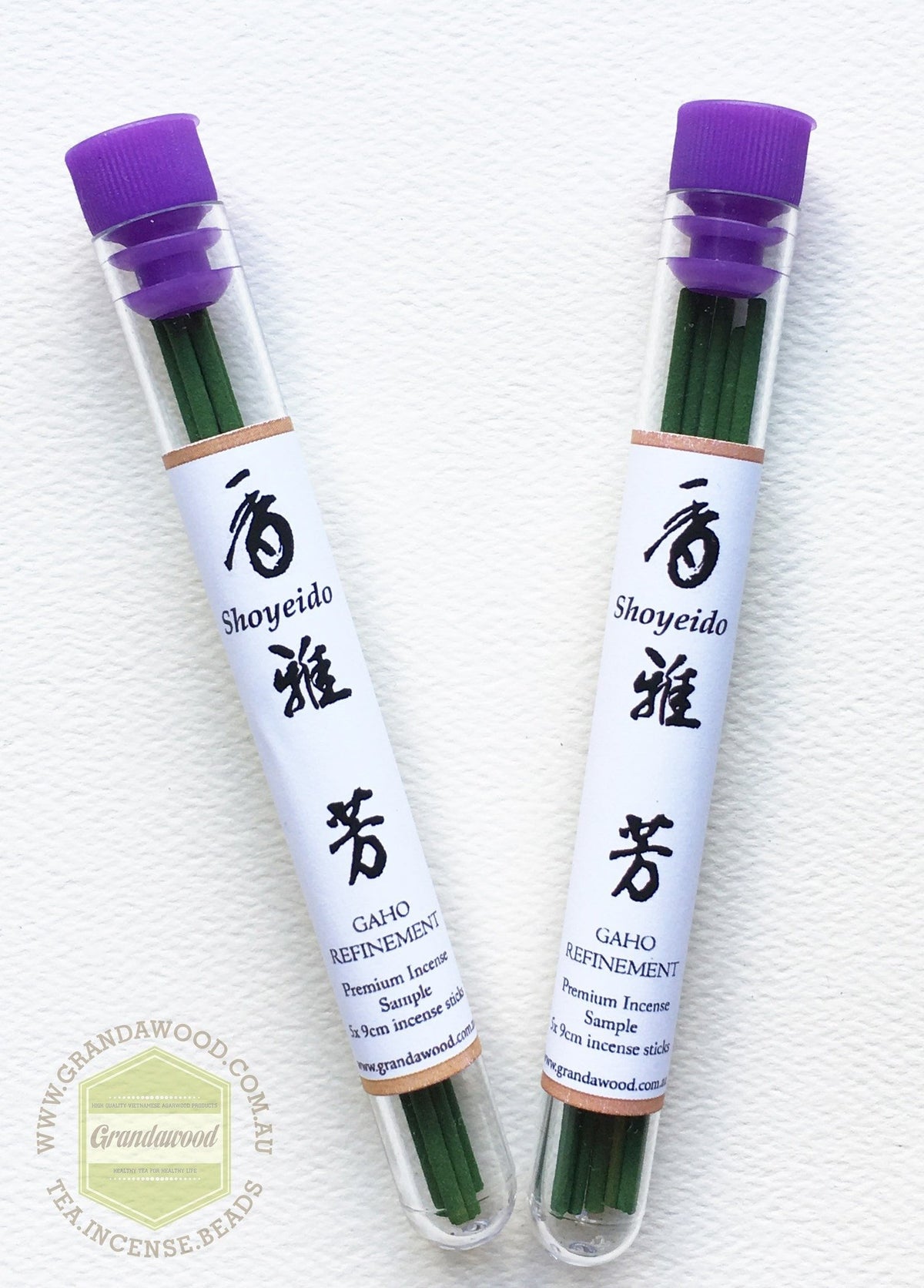 Shoyeido Premium Agarwood Incense: Refinement Ga-ho -