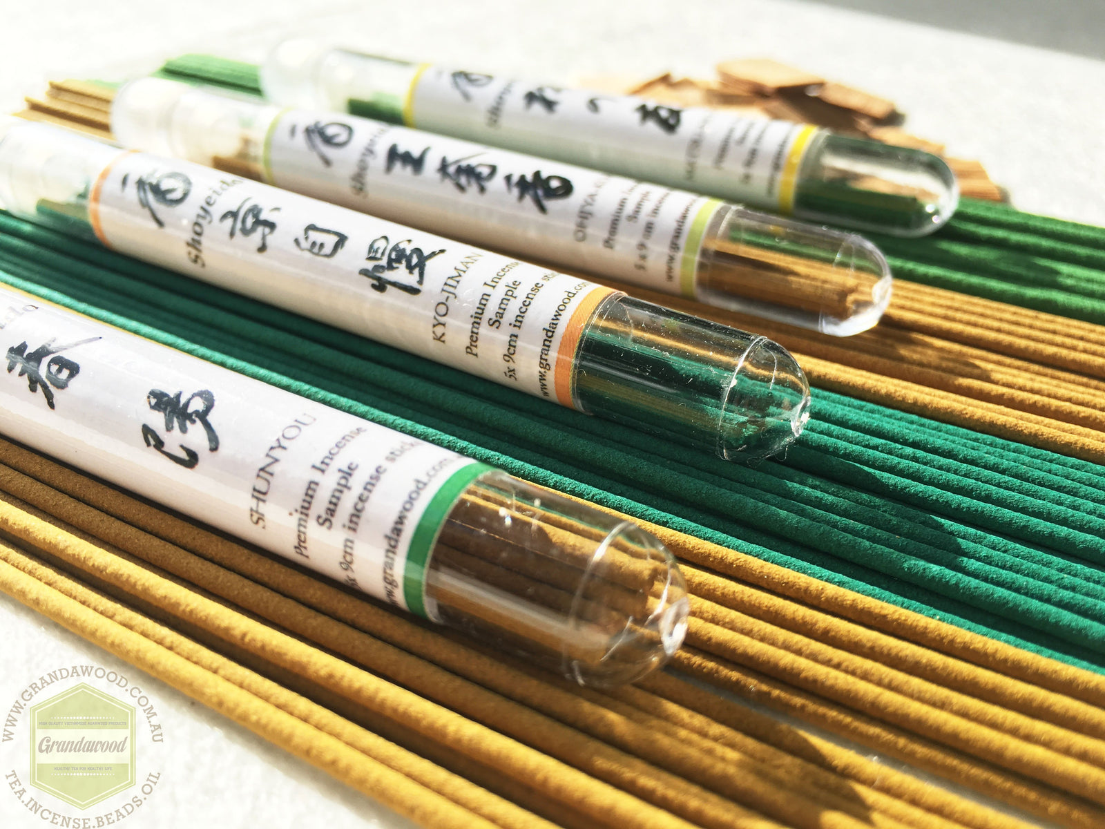 Incense Shoyeido Premium Sandalwood Incenses sample set