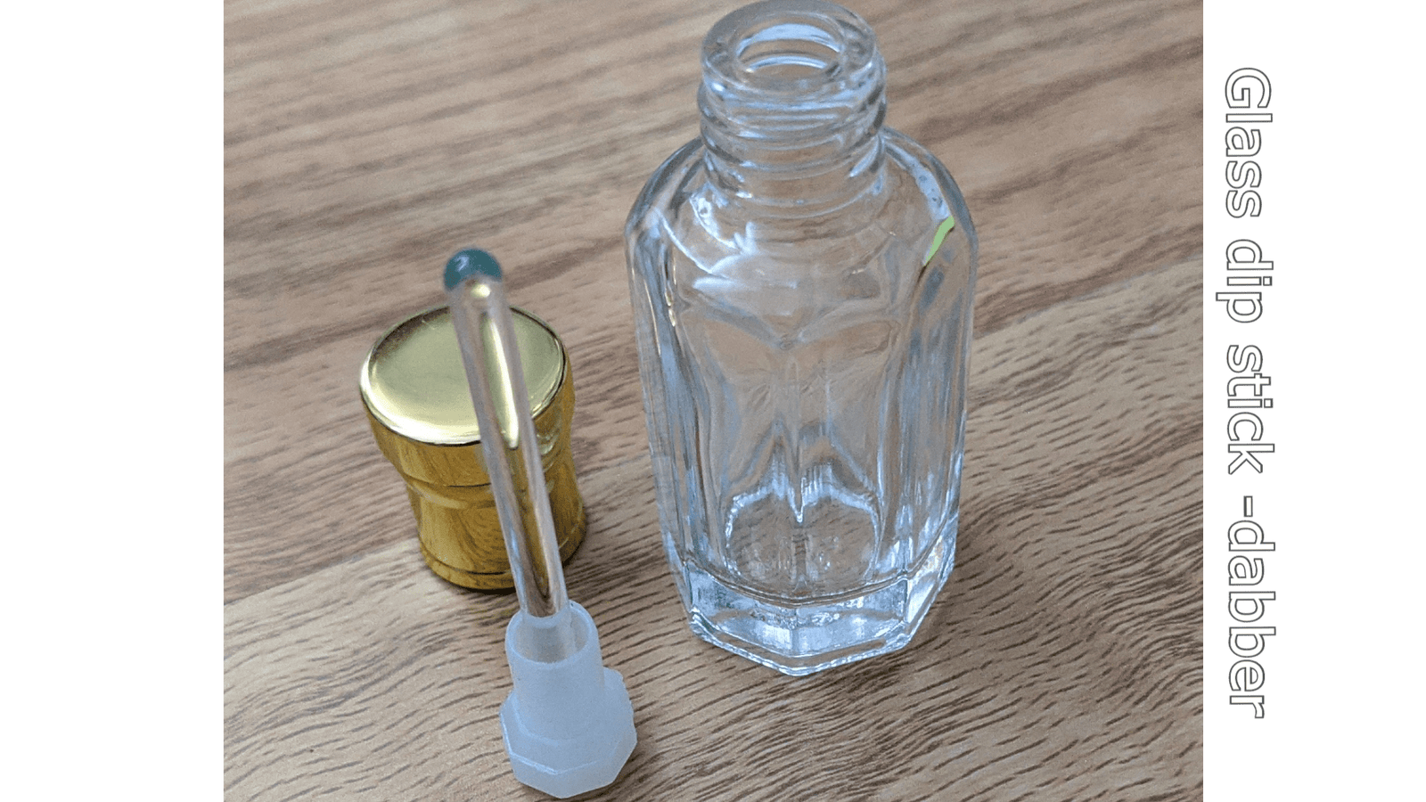 Luxurious Crystal Container - for Perfume Oil and Attar -