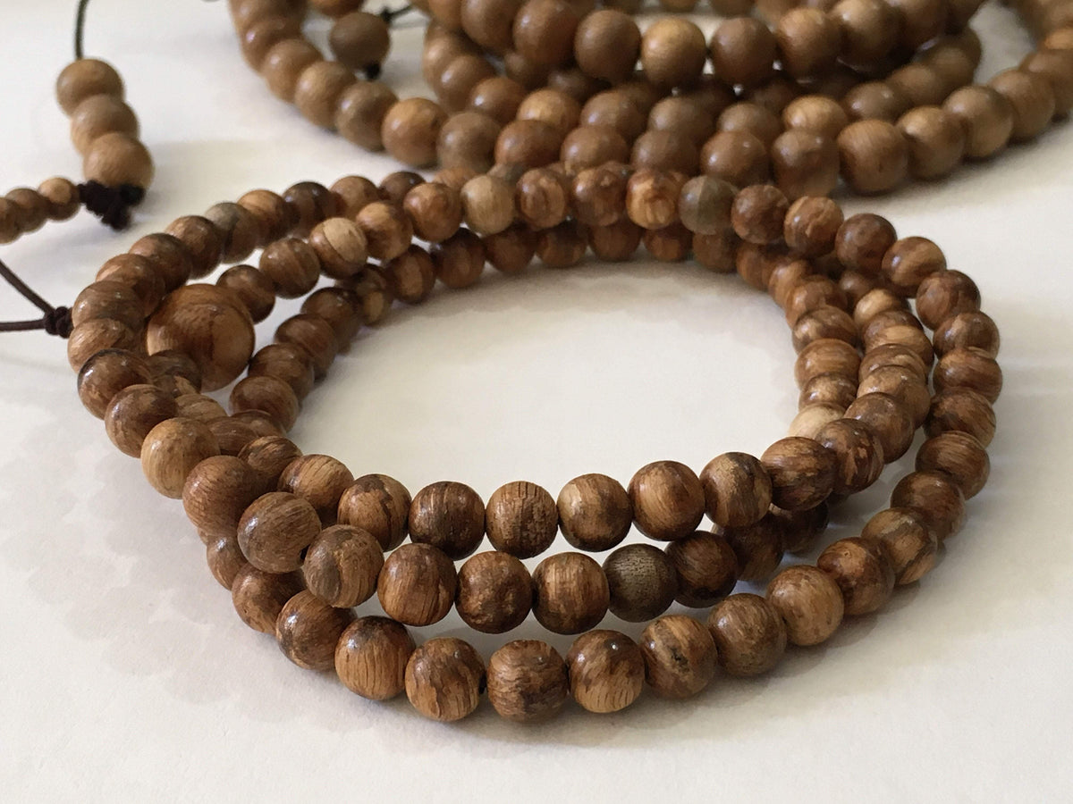 ZZ-SOLD OUT-ZZ Customised Wild Borneo mala 108 beads 6mm 8.95g -