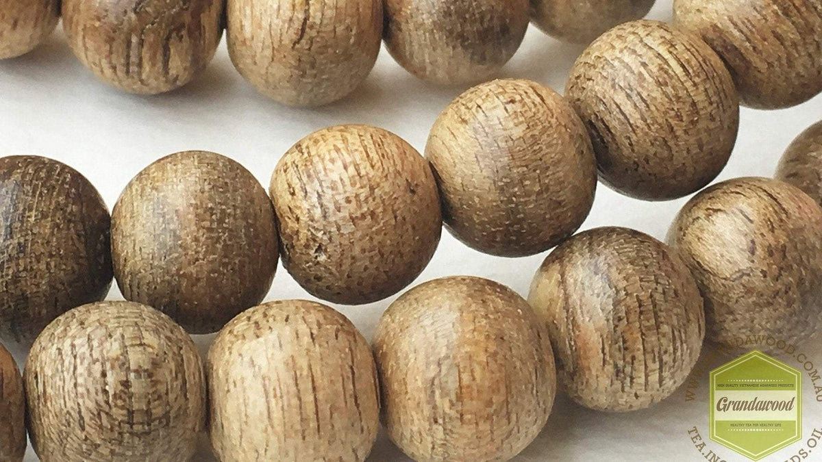 Malaysia Cultivated Agarwood Mala 108 beads 8mm -
