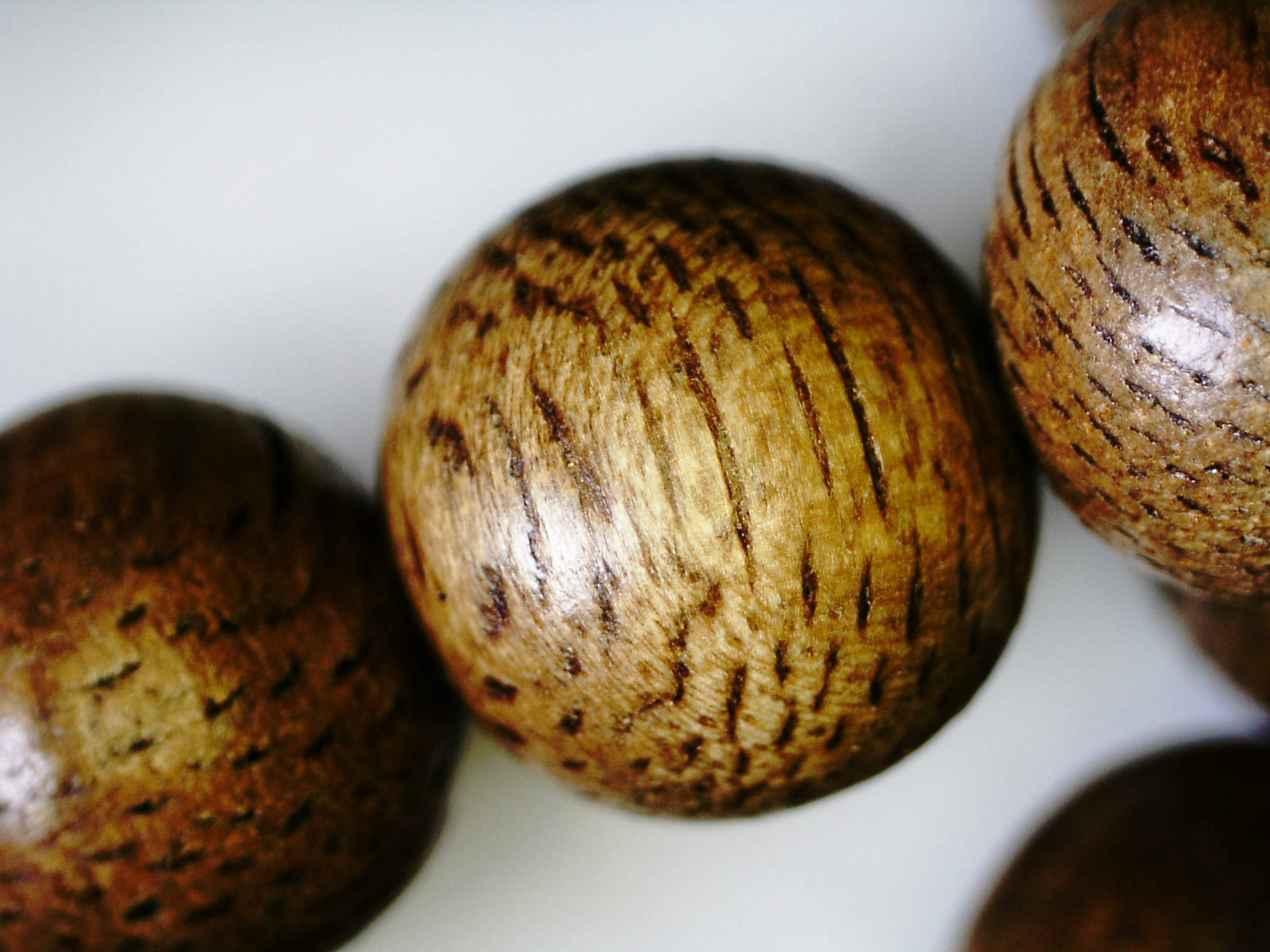 *SOLD* The Contentment 2 Wild Borneo Agarwood mala 114 beads (108 + 6) - 19g, 8mm -