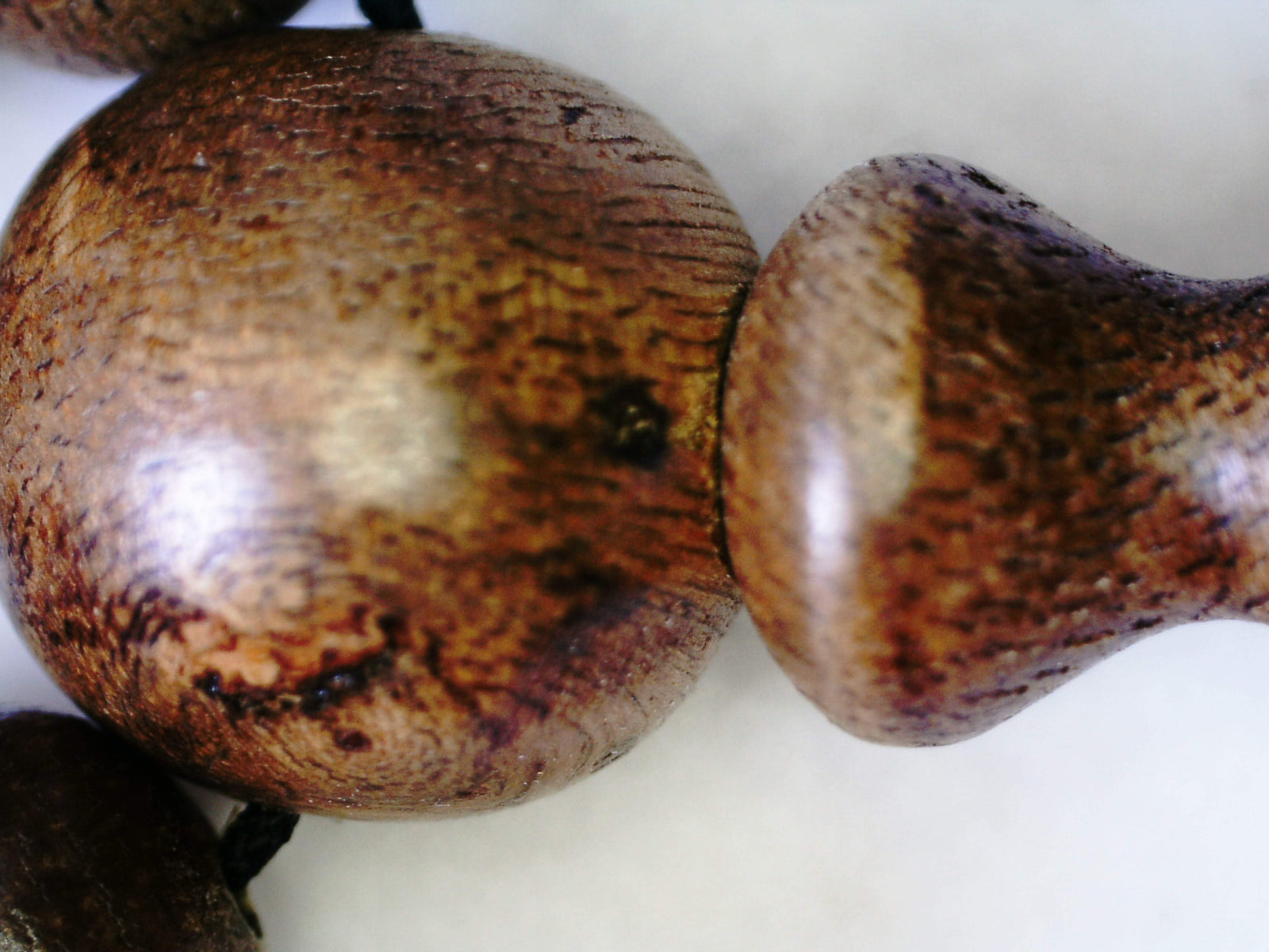 *SOLD* The Contentment 2 Wild Borneo Agarwood mala 114 beads (108 + 6) - 19g, 8mm -