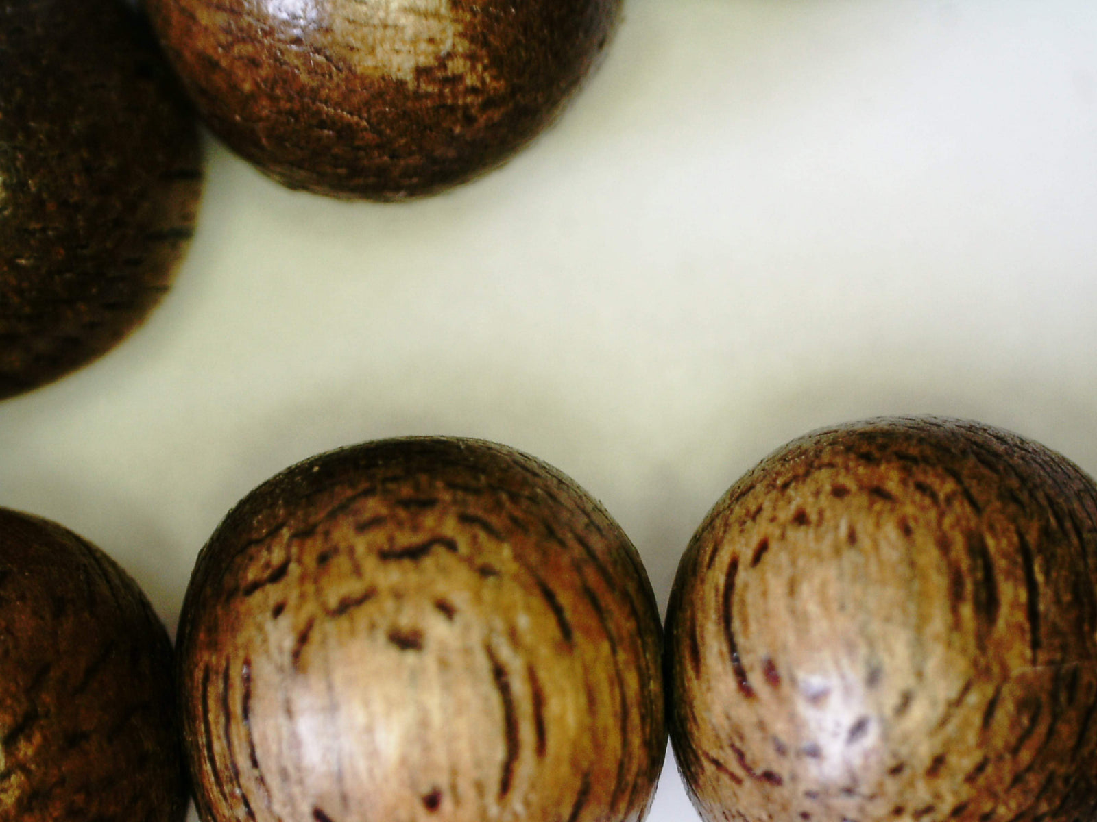 *SOLD* The Contentment 2 Wild Borneo Agarwood mala 114 beads (108 + 6) - 19g, 8mm -