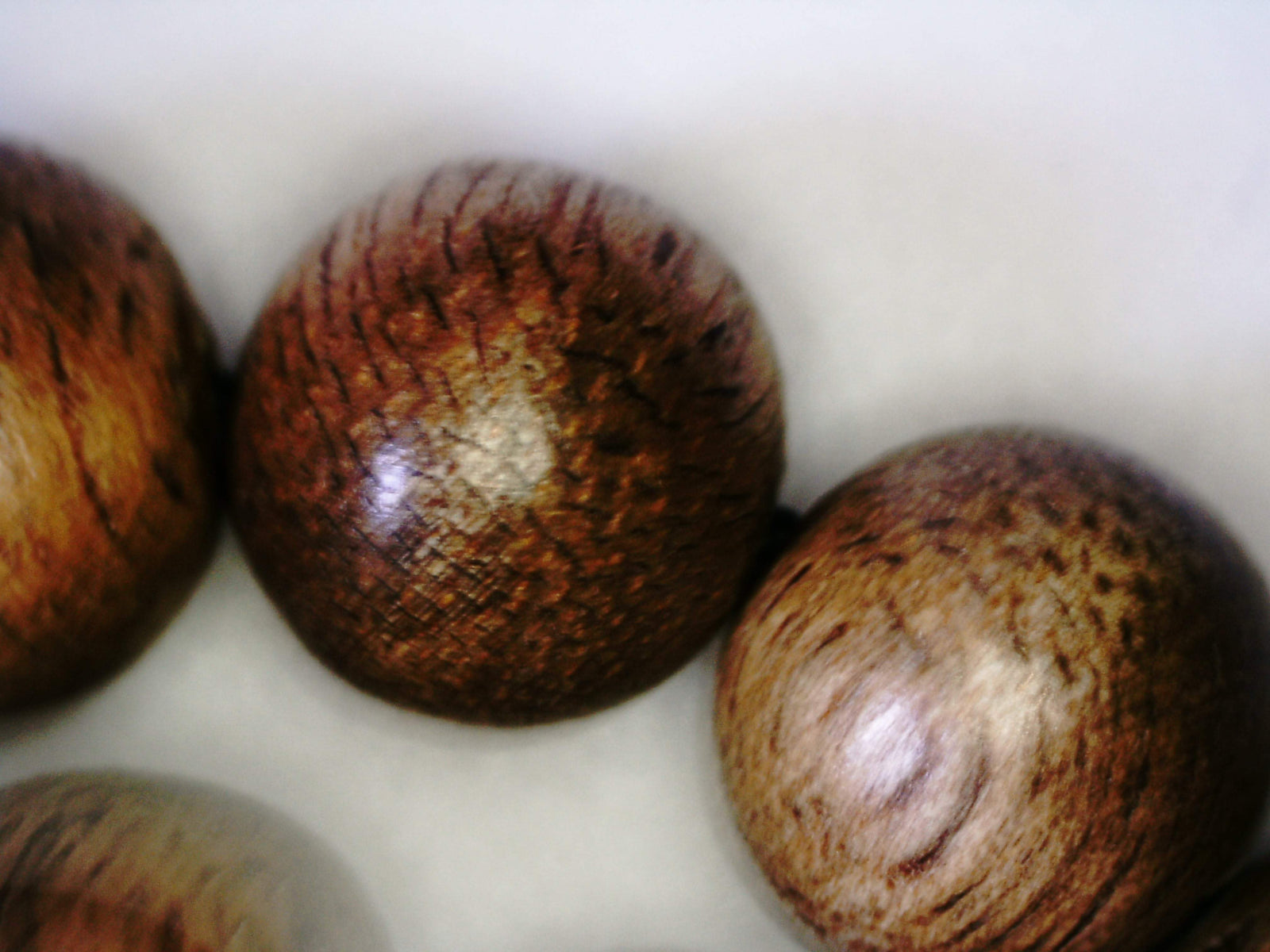 *SOLD* The Contentment 2 Wild Borneo Agarwood mala 114 beads (108 + 6) - 19g, 8mm -