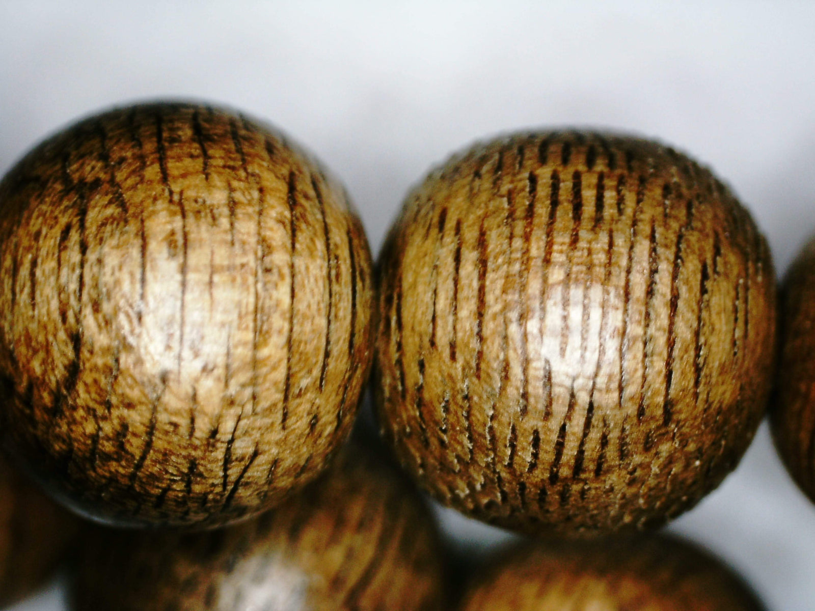 *SOLD* The Contentment 2 Wild Borneo Agarwood mala 114 beads (108 + 6) - 19g, 8mm -