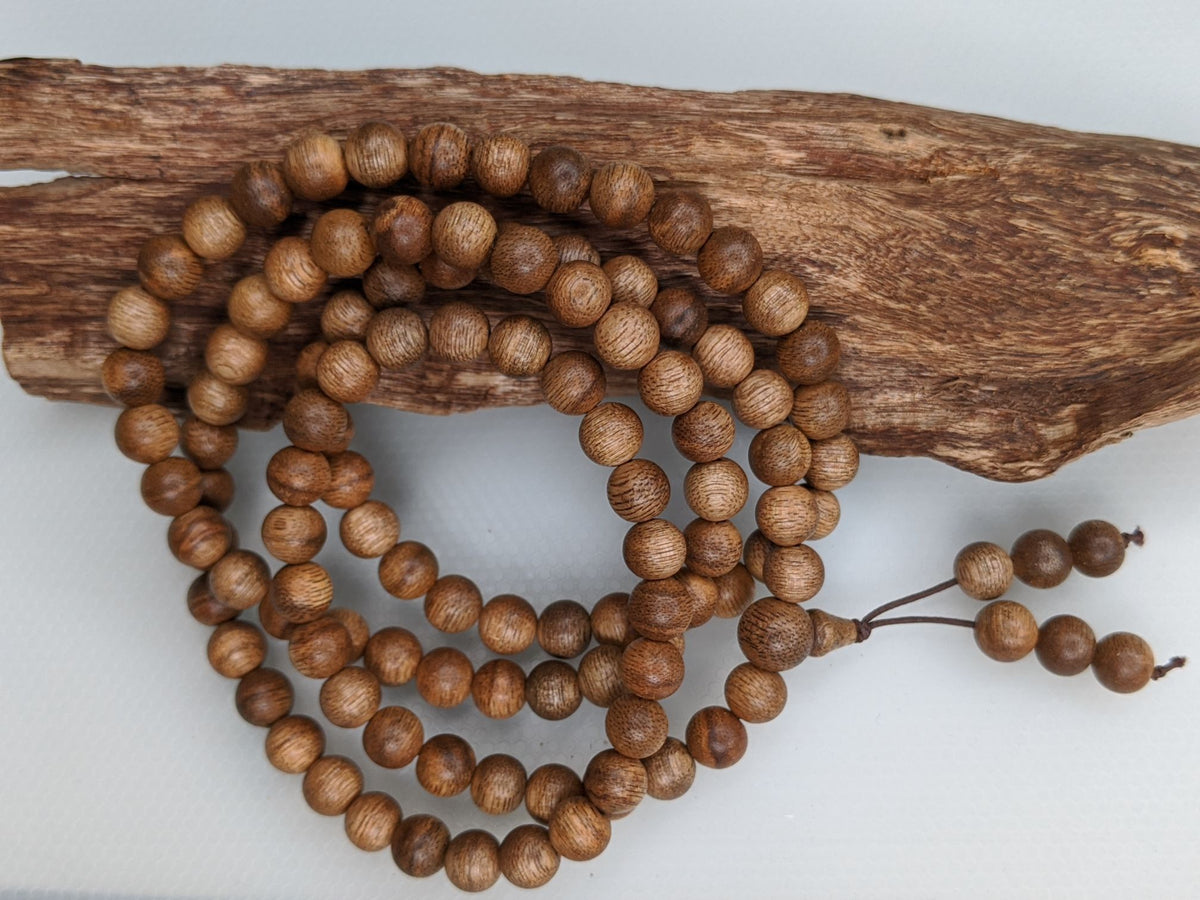 *New* The Golden Purifier 108 Cultivated Agarwood Mala (Japamala) -