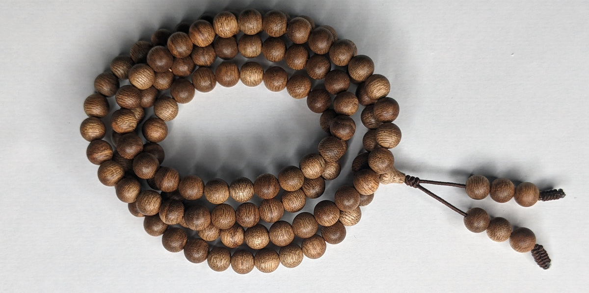 *New* The Golden Purifier 108 Cultivated Agarwood Mala (Japamala) -
