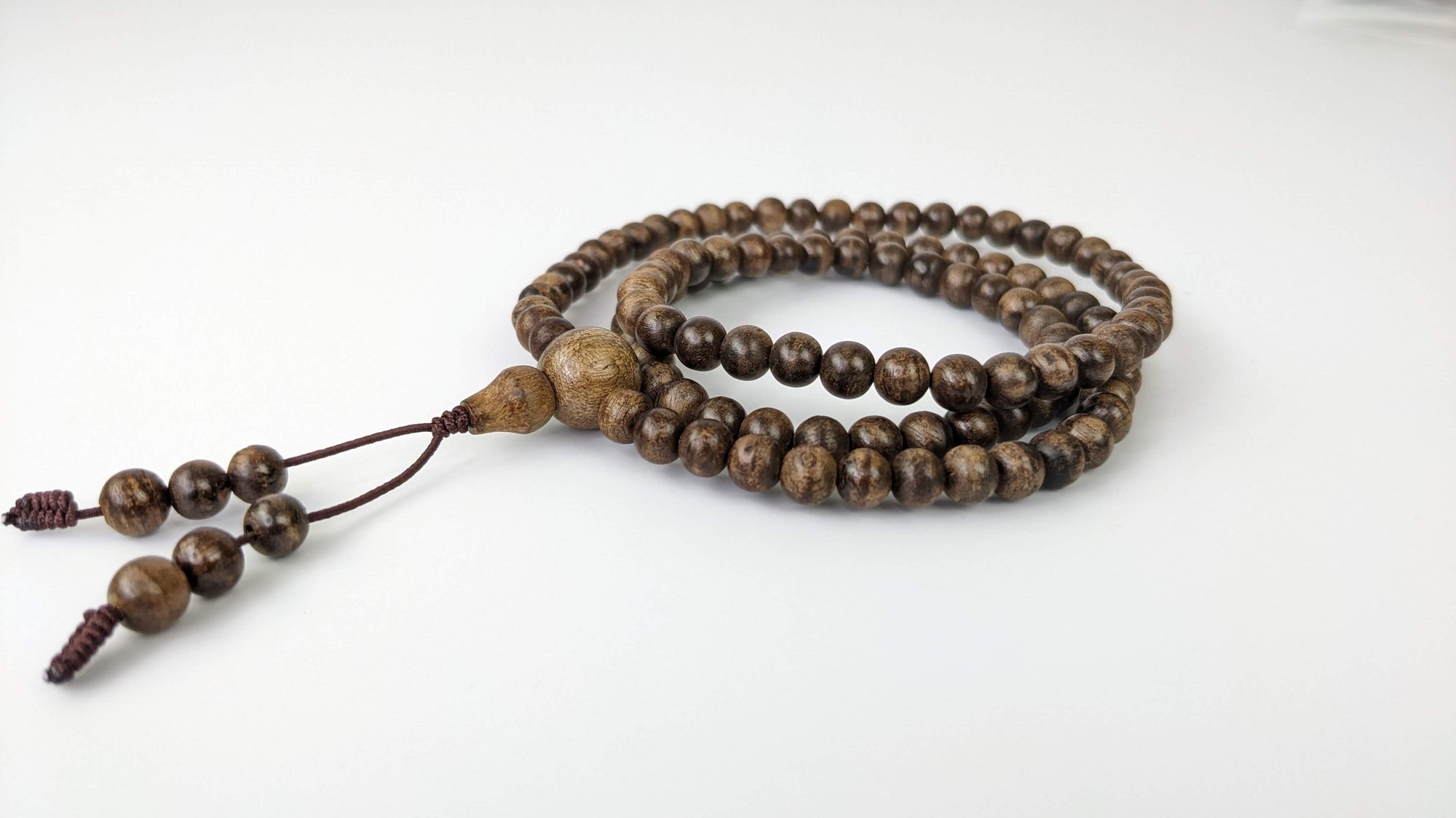 *New* The Grace - 108 mala made with Wild Agarwood from the tropical Island Borneo -