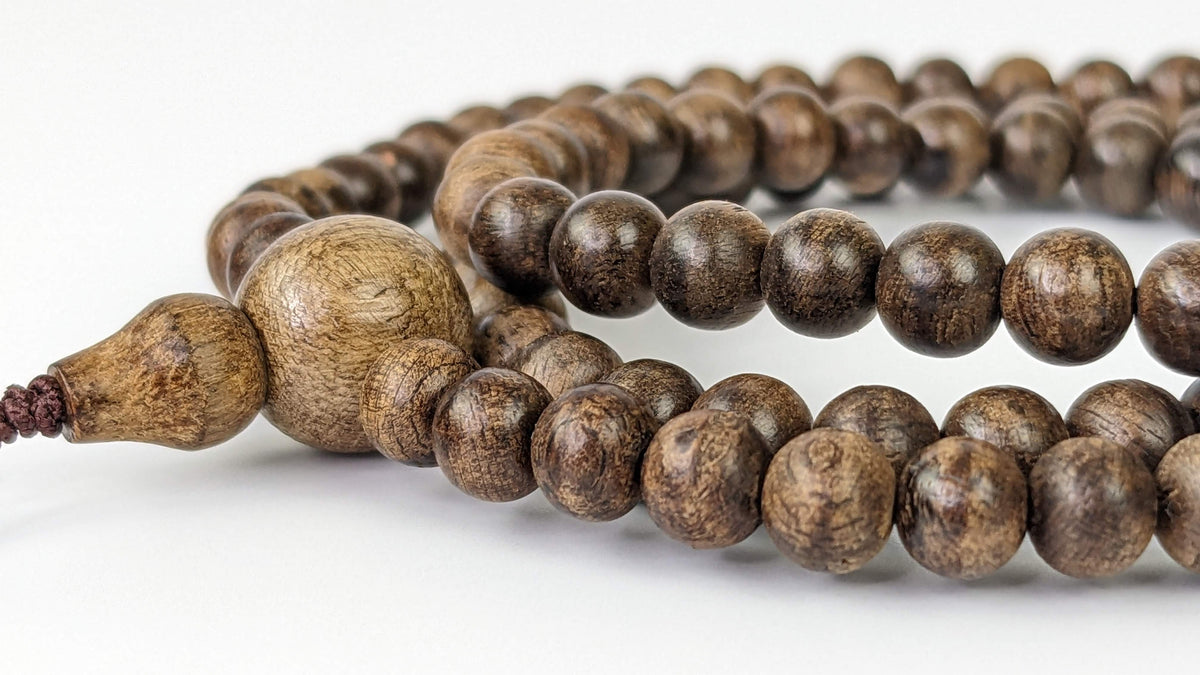 *New* The Grace - 108 mala made with Wild Agarwood from the tropical Island Borneo -