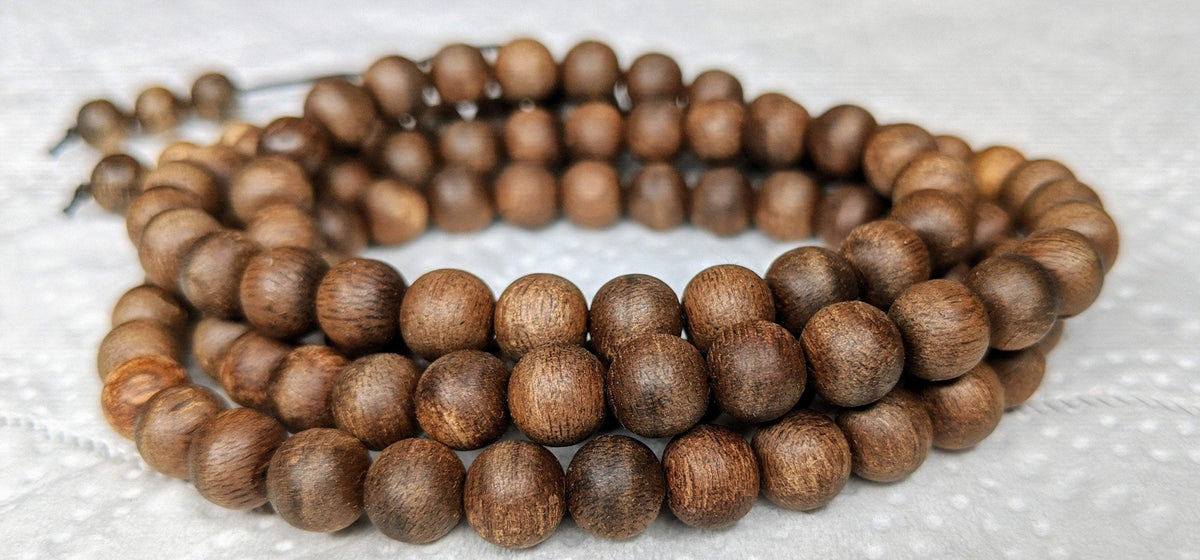 *New* The Twin: Wild Agarwood 108 mala 14g 7mm -