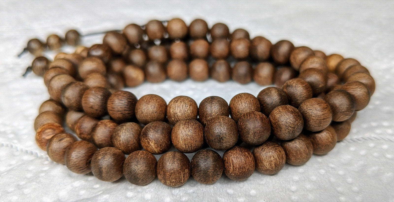 *New* The Twin: Wild Agarwood 108 mala 14g 7mm -