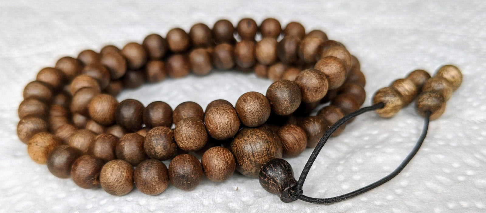 *New* The Twin: Wild Agarwood 108 mala 14g 7mm -
