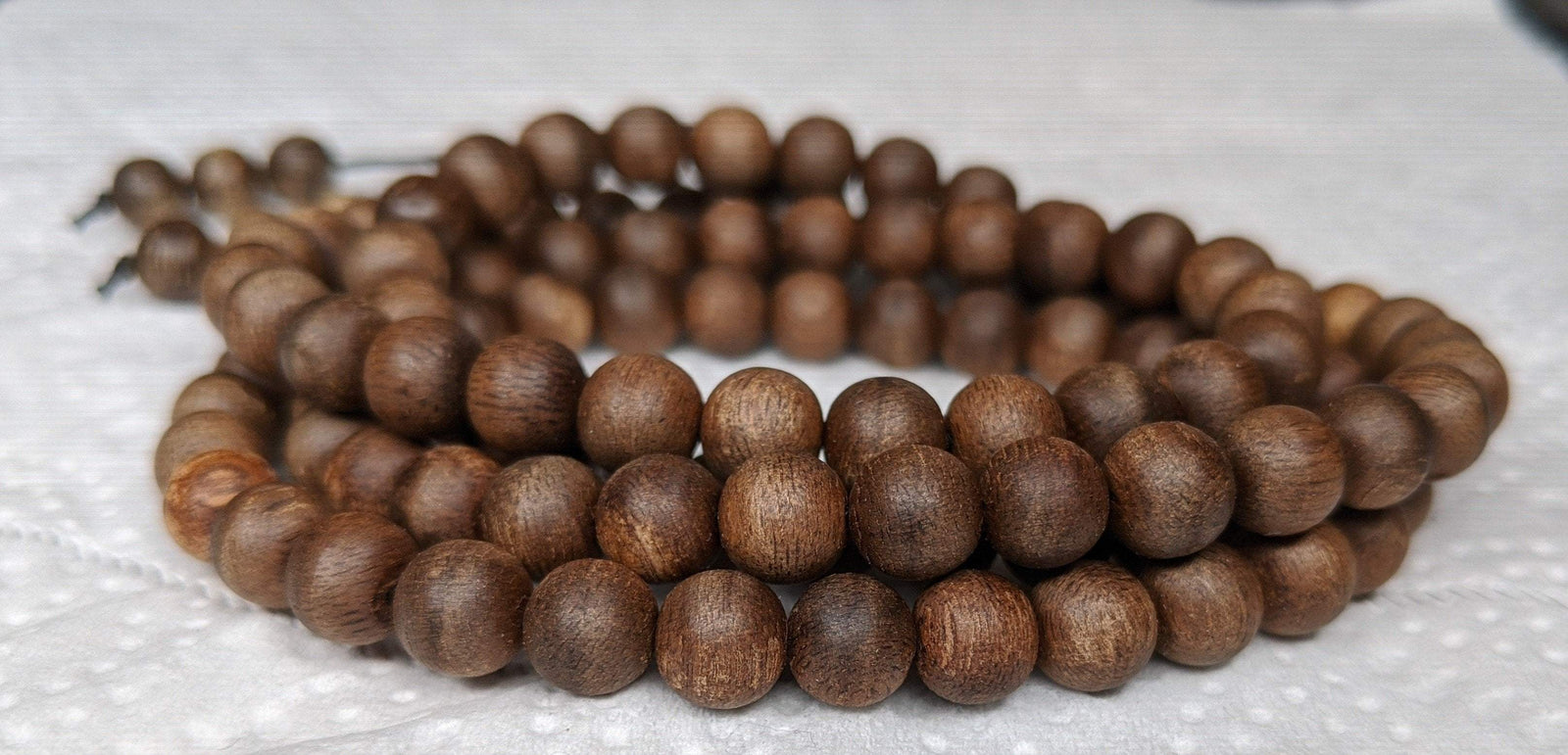 *New* The Twin: Wild Agarwood 108 mala 14g 7mm -