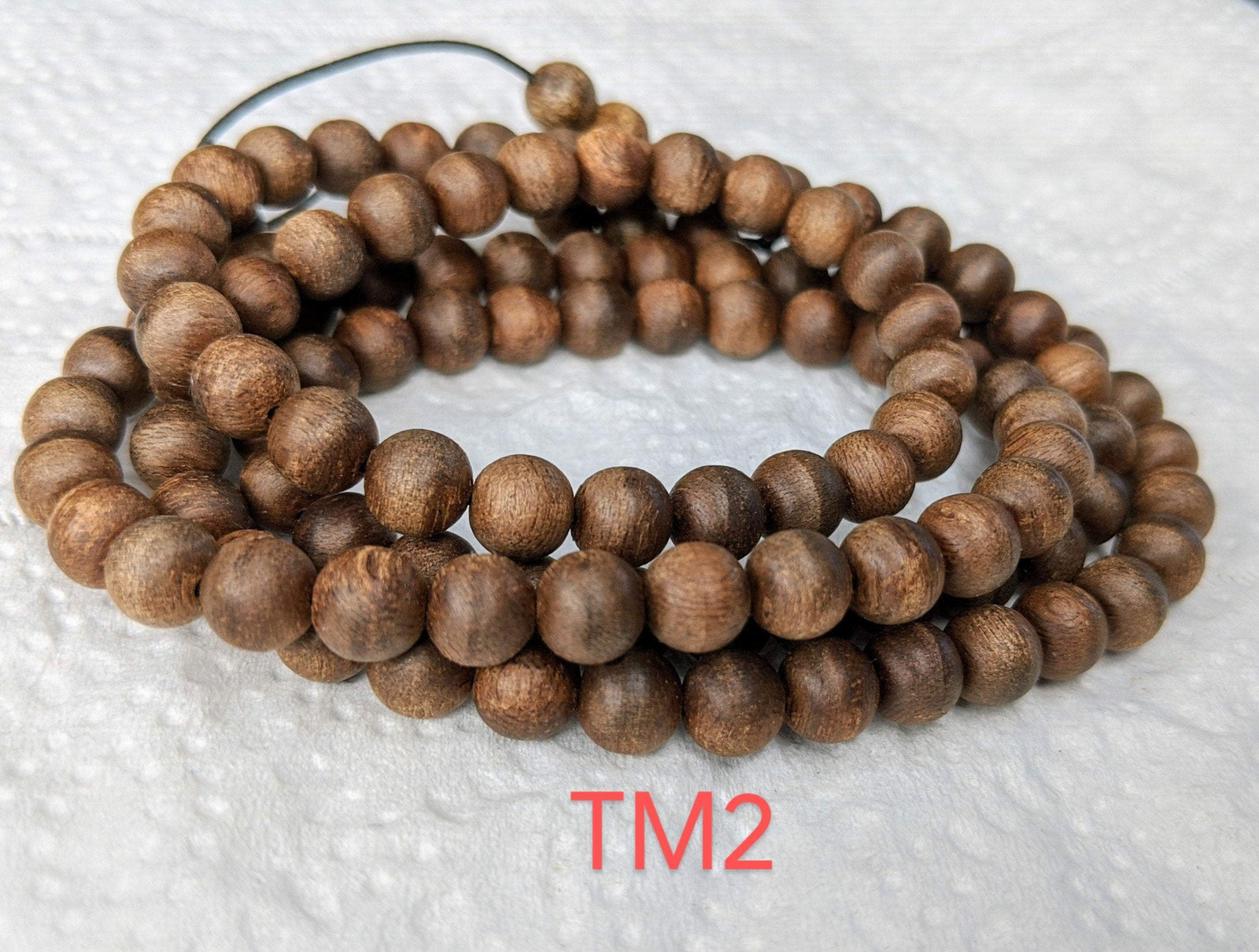 *New* The Twin: Wild Agarwood 108 mala 14g 7mm -