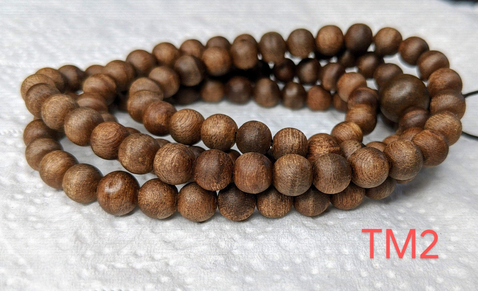 *New* The Twin: Wild Agarwood 108 mala 14g 7mm -