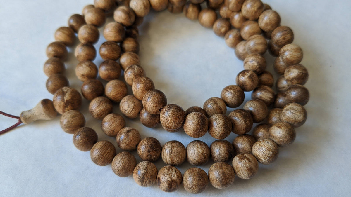 *New* WAB Wild 108 Mala Agarwood Borneo region 8mm 19g -