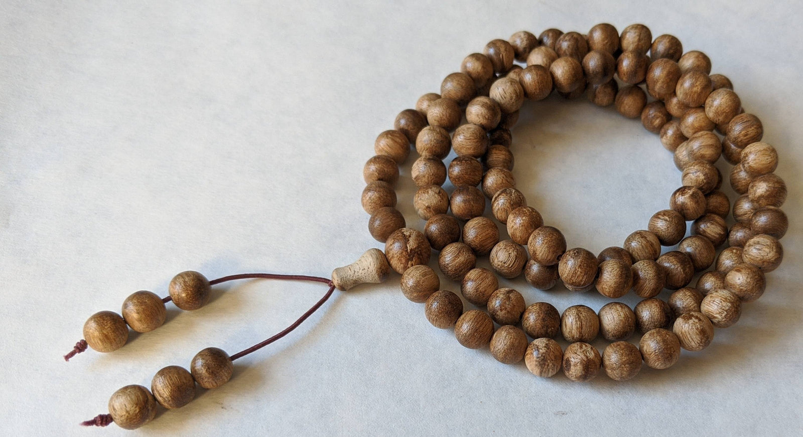 *New* WAB Wild 108 Mala Agarwood Borneo region 8mm 19g -