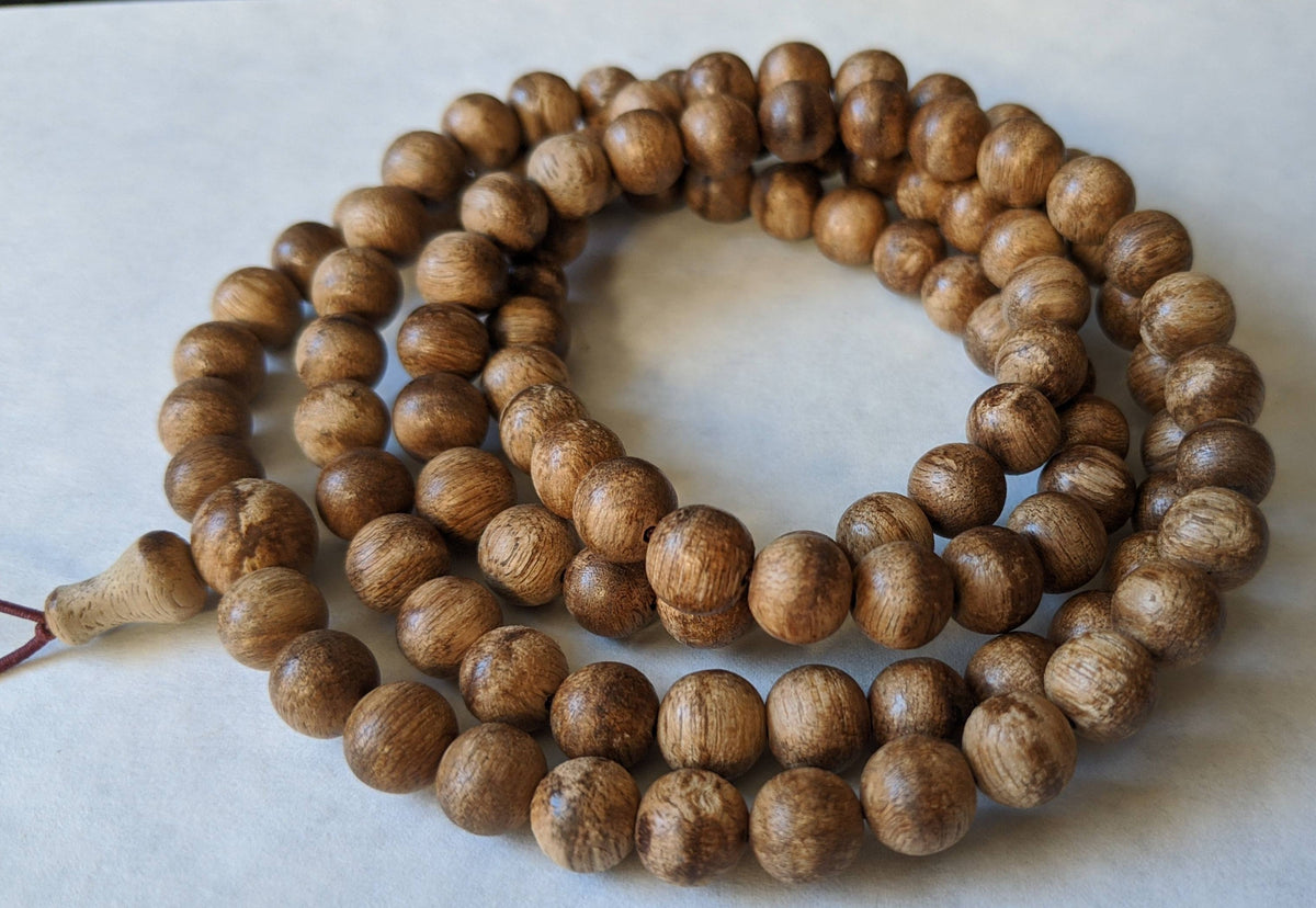 *New* WAB Wild 108 Mala Agarwood Borneo region 8mm 19g -