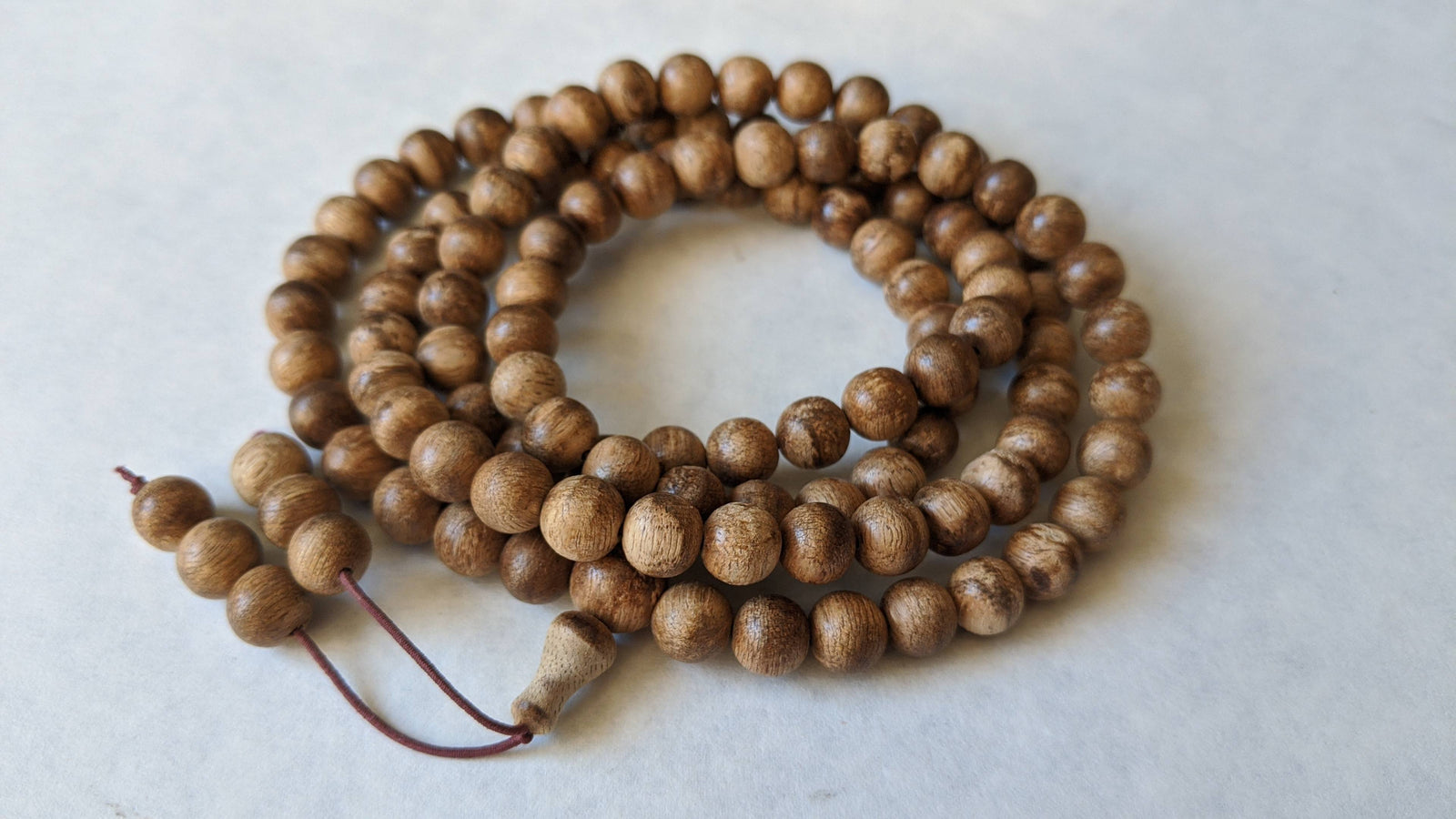 *New* WAB Wild 108 Mala Agarwood Borneo region 8mm 19g -