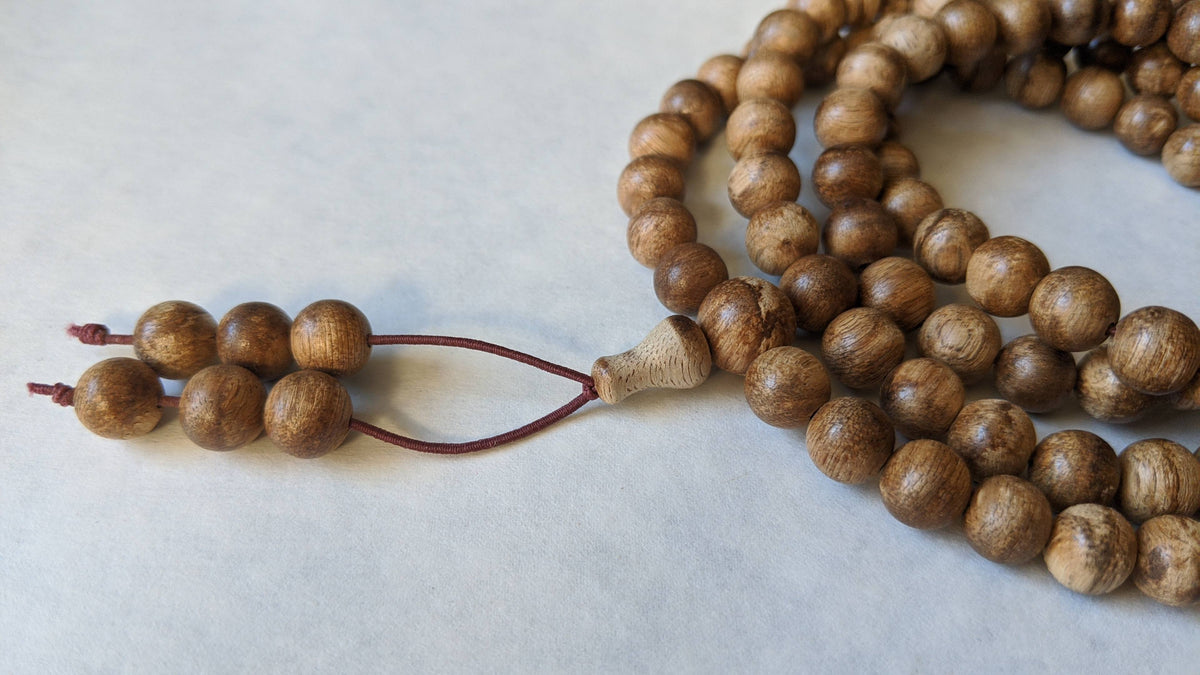 *New* WAB Wild 108 Mala Agarwood Borneo region 8mm 19g -