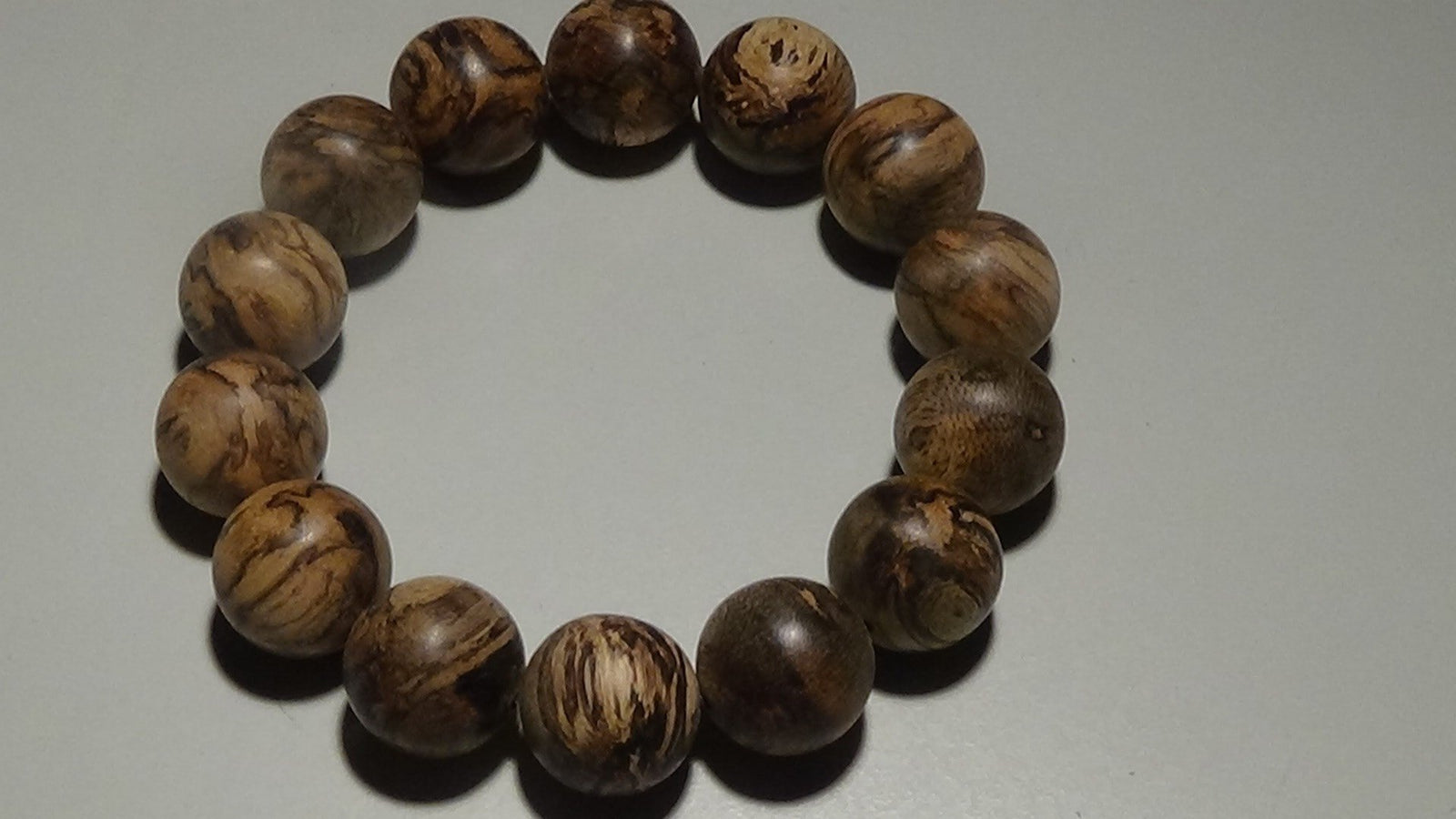 SOLD- Rare Leopard Pattern Agarwood Bracelet 30g fully sinking bracelet -