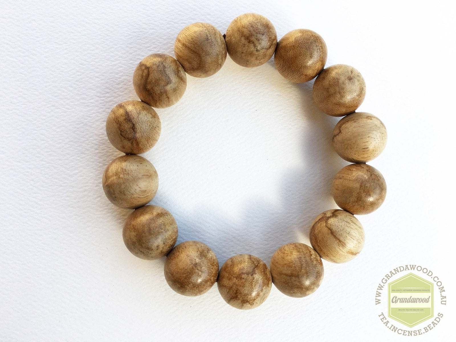 SOLD- Wild Natural Indonesia Agarwood Bracelet -