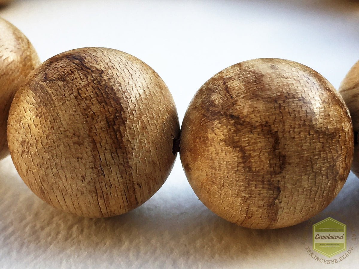 SOLD- Wild Natural Indonesia Agarwood Bracelet -