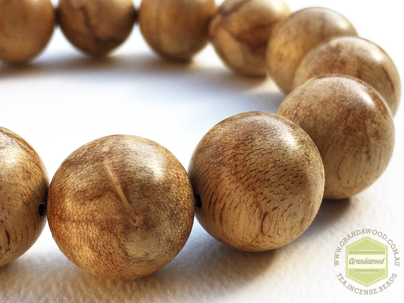 SOLD- Wild Natural Indonesia Agarwood Bracelet -