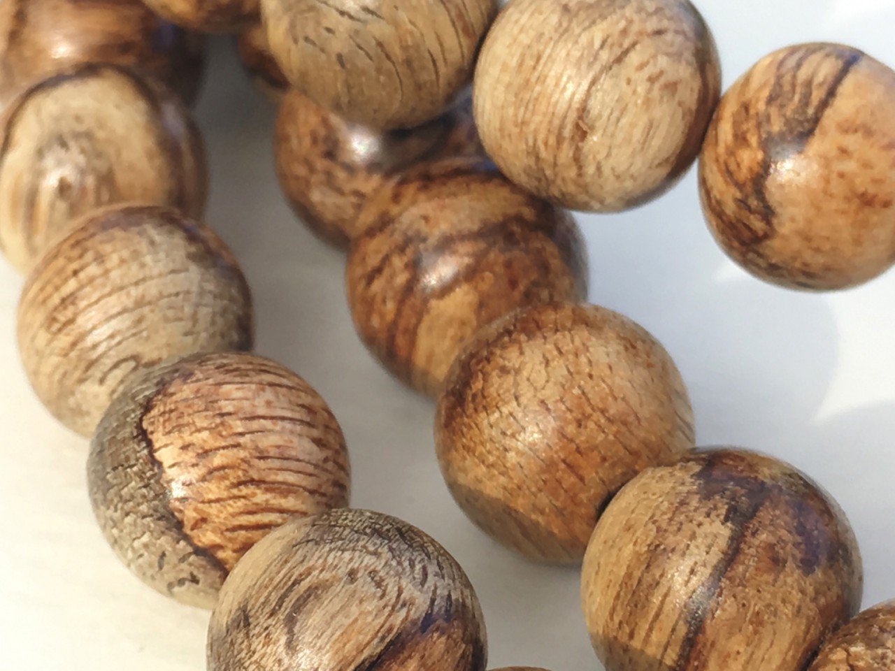 The Magnificent Serpent: Wild 108 mala beads Kalimantan -