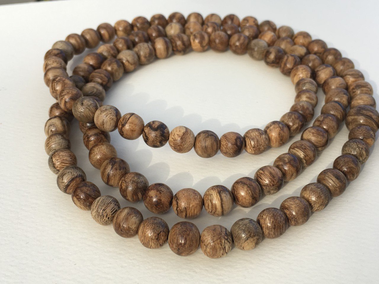 The Magnificent Serpent: Wild 108 mala beads Kalimantan -
