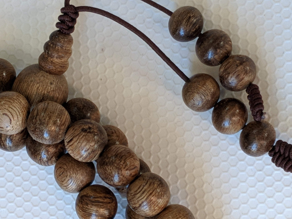 *Very Old* The Marble Trilogy - Wild Borneo Agarwood 108 mala - number 1 -