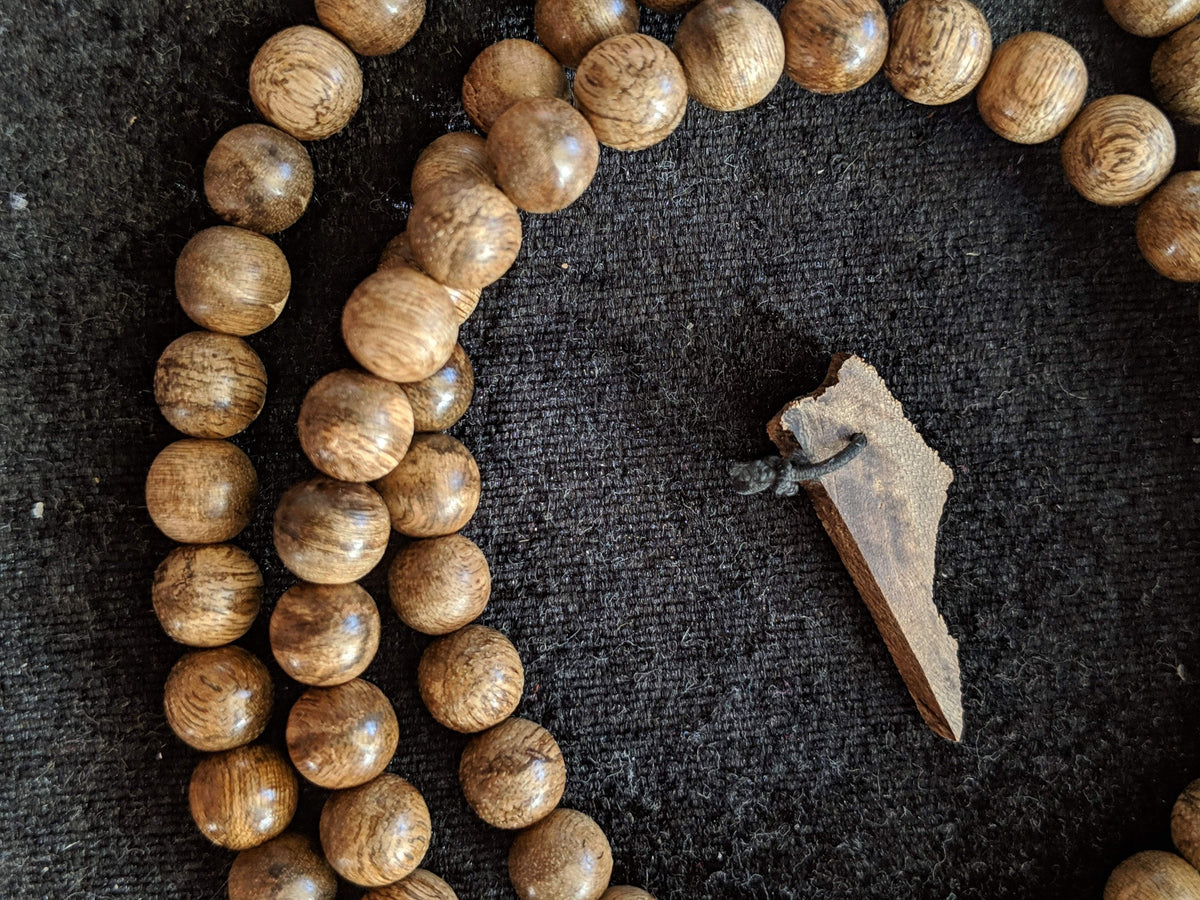 *Very Old* The Marble Trilogy - Wild Borneo Agarwood 108 mala - number 1 -
