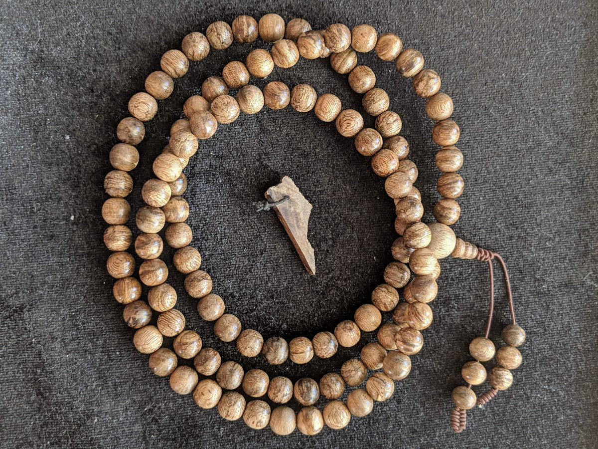*Very Old* The Marble Trilogy - Wild Borneo Agarwood 108 mala - number 1 -