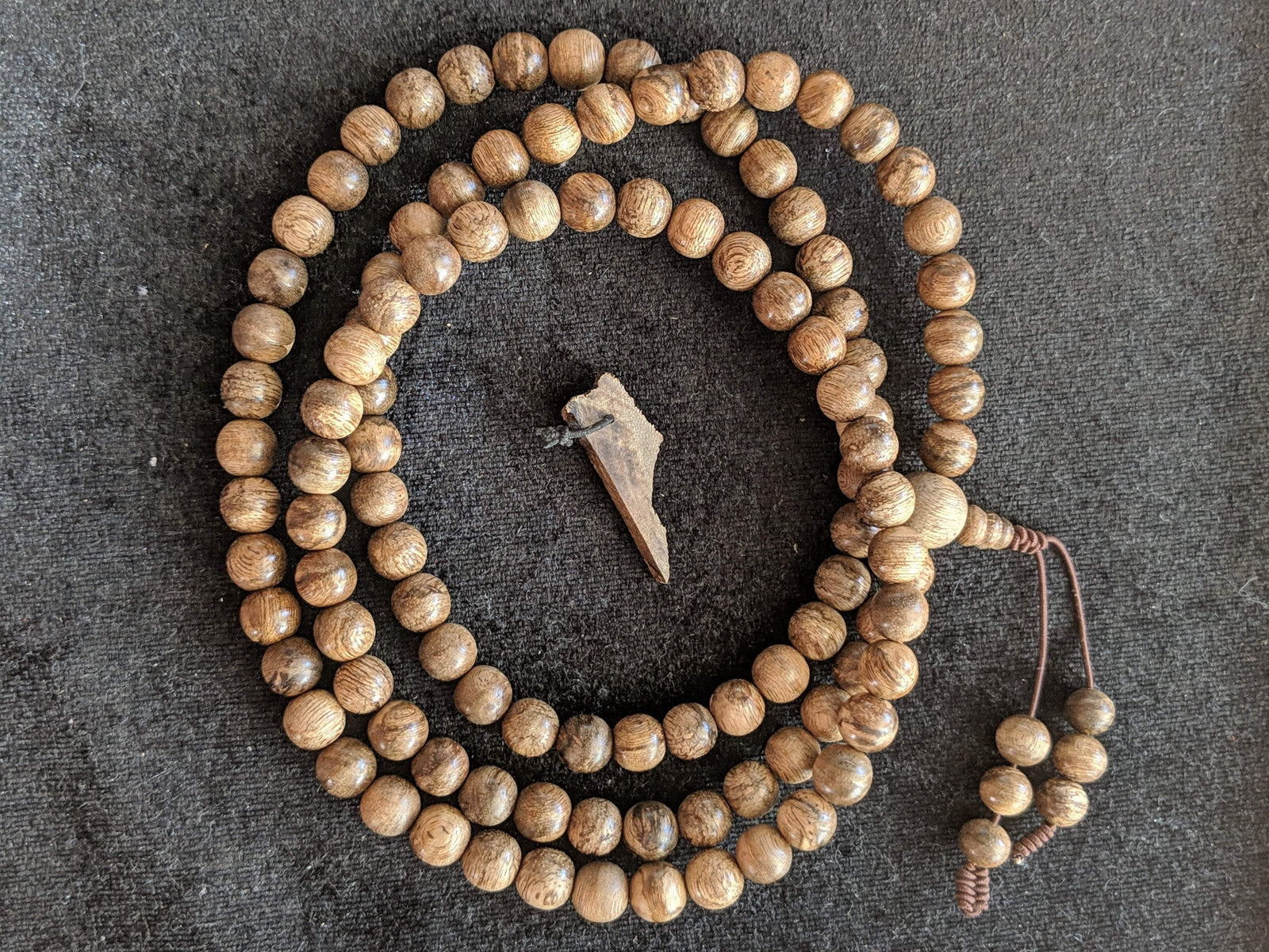 *Very Old* The Marble Trilogy - Wild Borneo Agarwood 108 mala - number 1 -