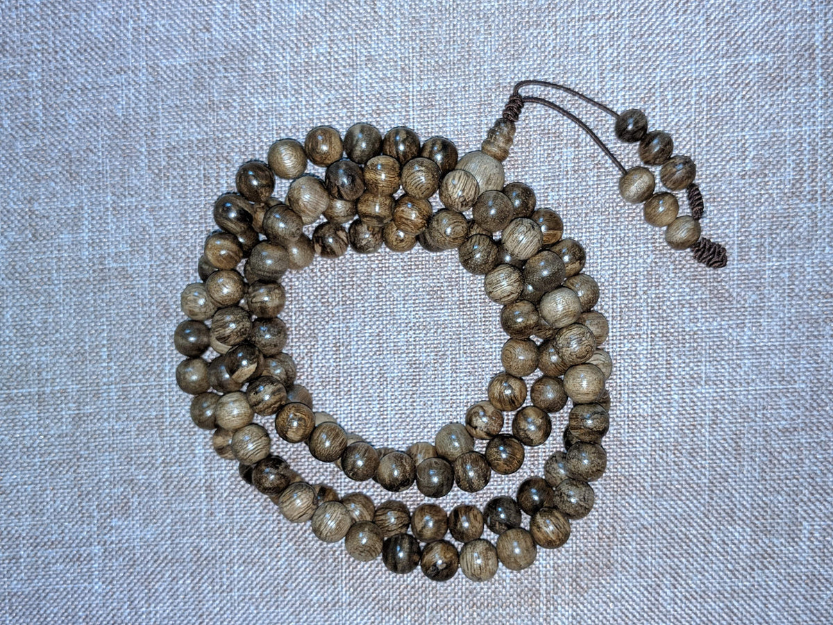 *Very Old* The Marble Trilogy - Wild Borneo Agarwood 108 mala - number 1 -