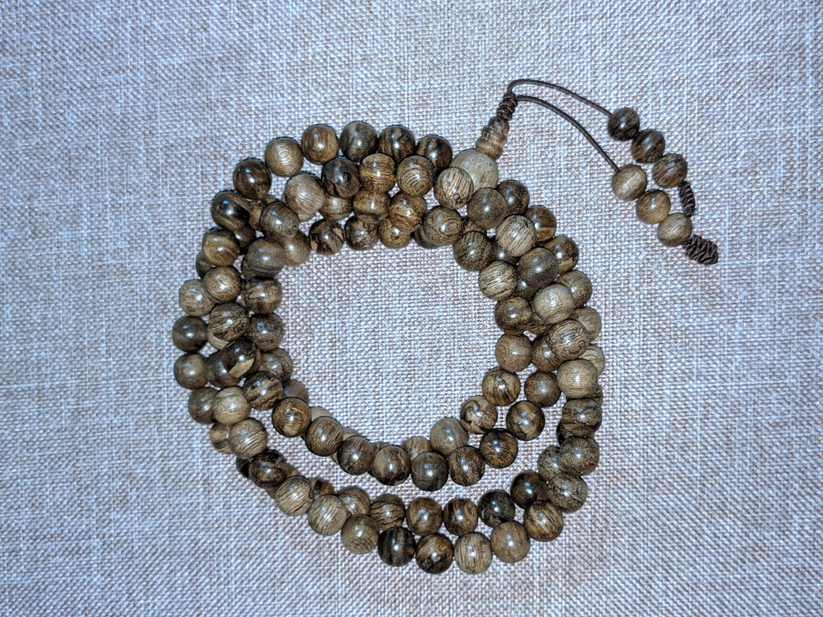 *Very Old* The Marble Trilogy - Wild Borneo Agarwood 108 mala - number 1 -