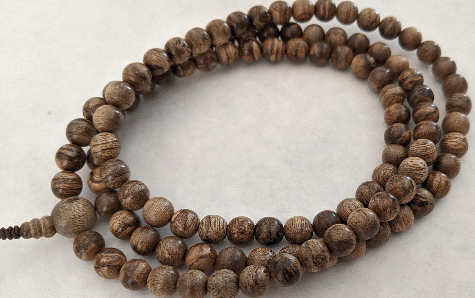 *Very Old* The Marble Trilogy - Wild Borneo Agarwood 108 mala - number 1 -