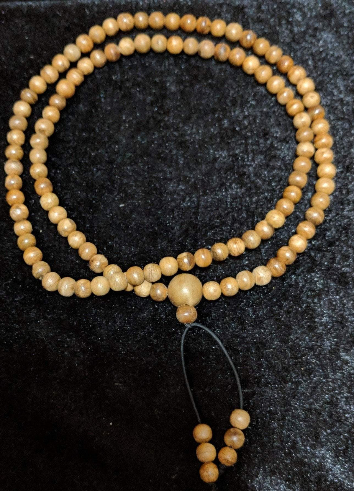 Sold Wild Agarwood mala 108 Merauke 6.9 g 7mm entry level -