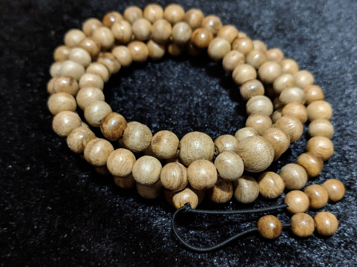 Sold Wild Agarwood mala 108 Merauke 9.5g 8mm entry level -