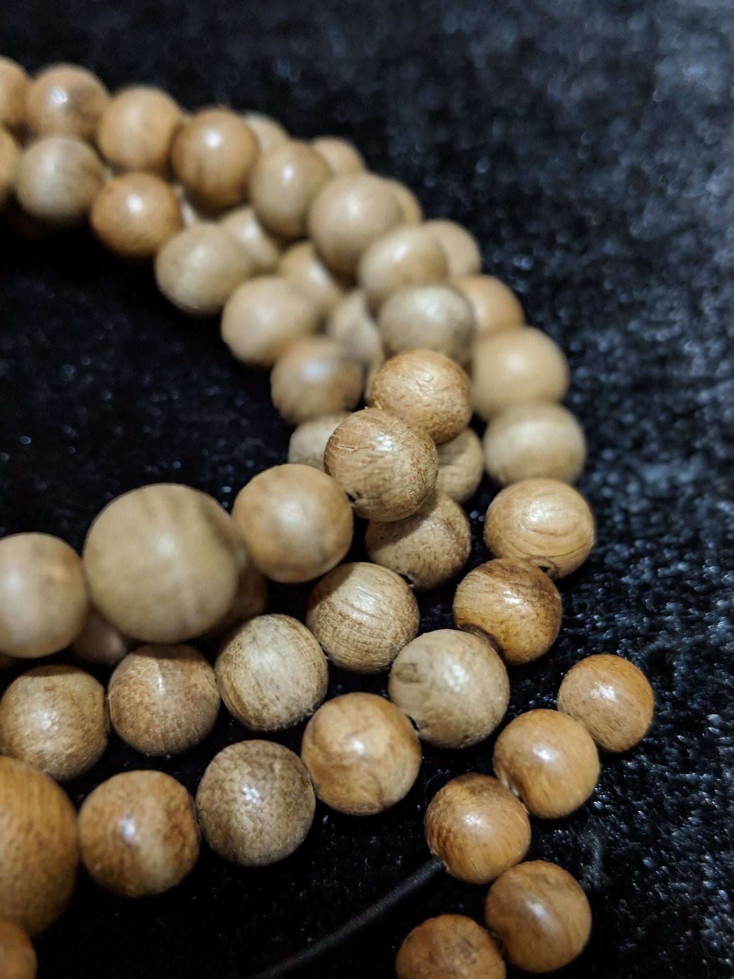 Sold Wild Agarwood mala 108 Merauke 9.5g 8mm entry level -