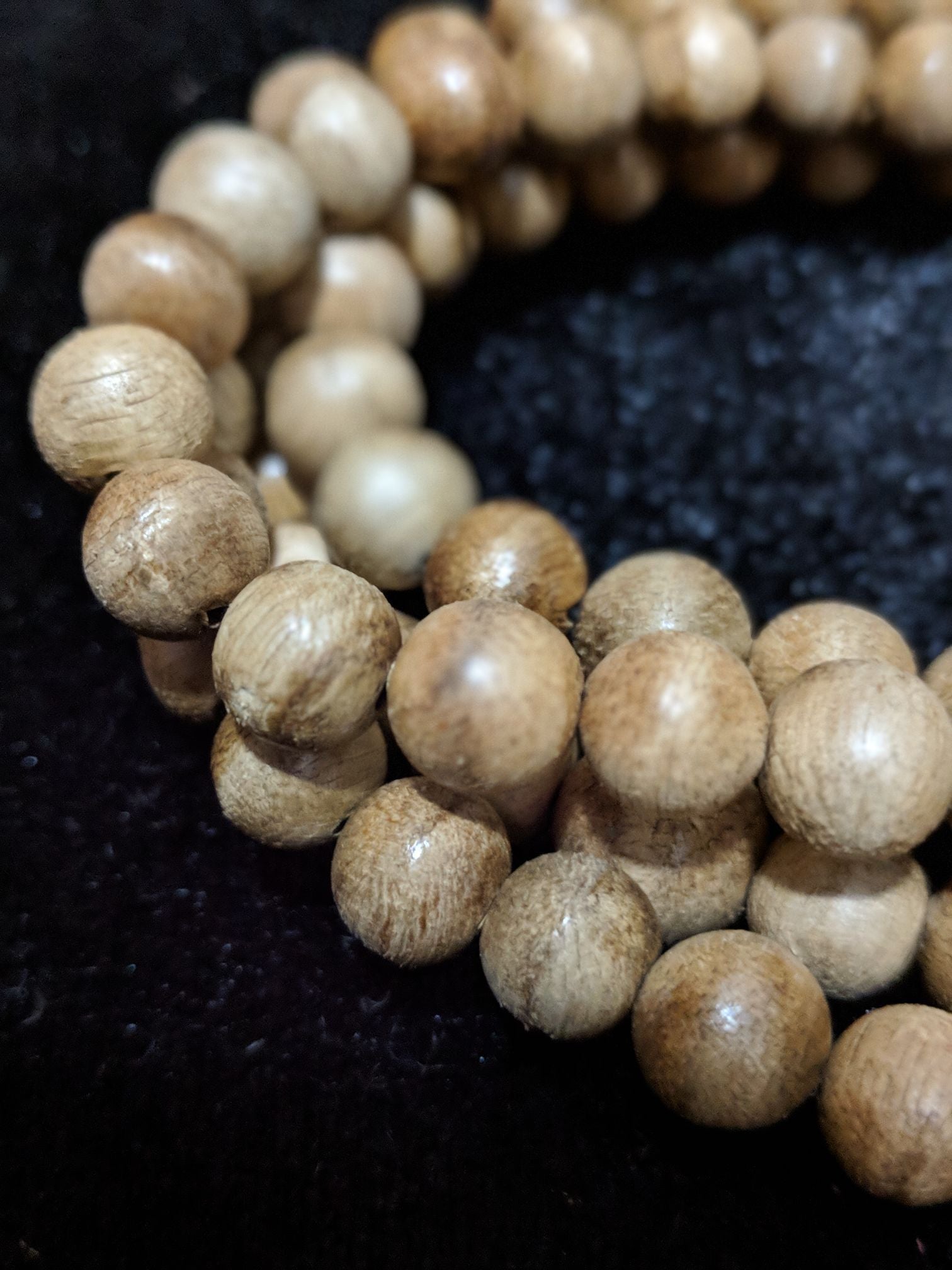Sold Wild Agarwood mala 108 Merauke 9.5g 8mm entry level -