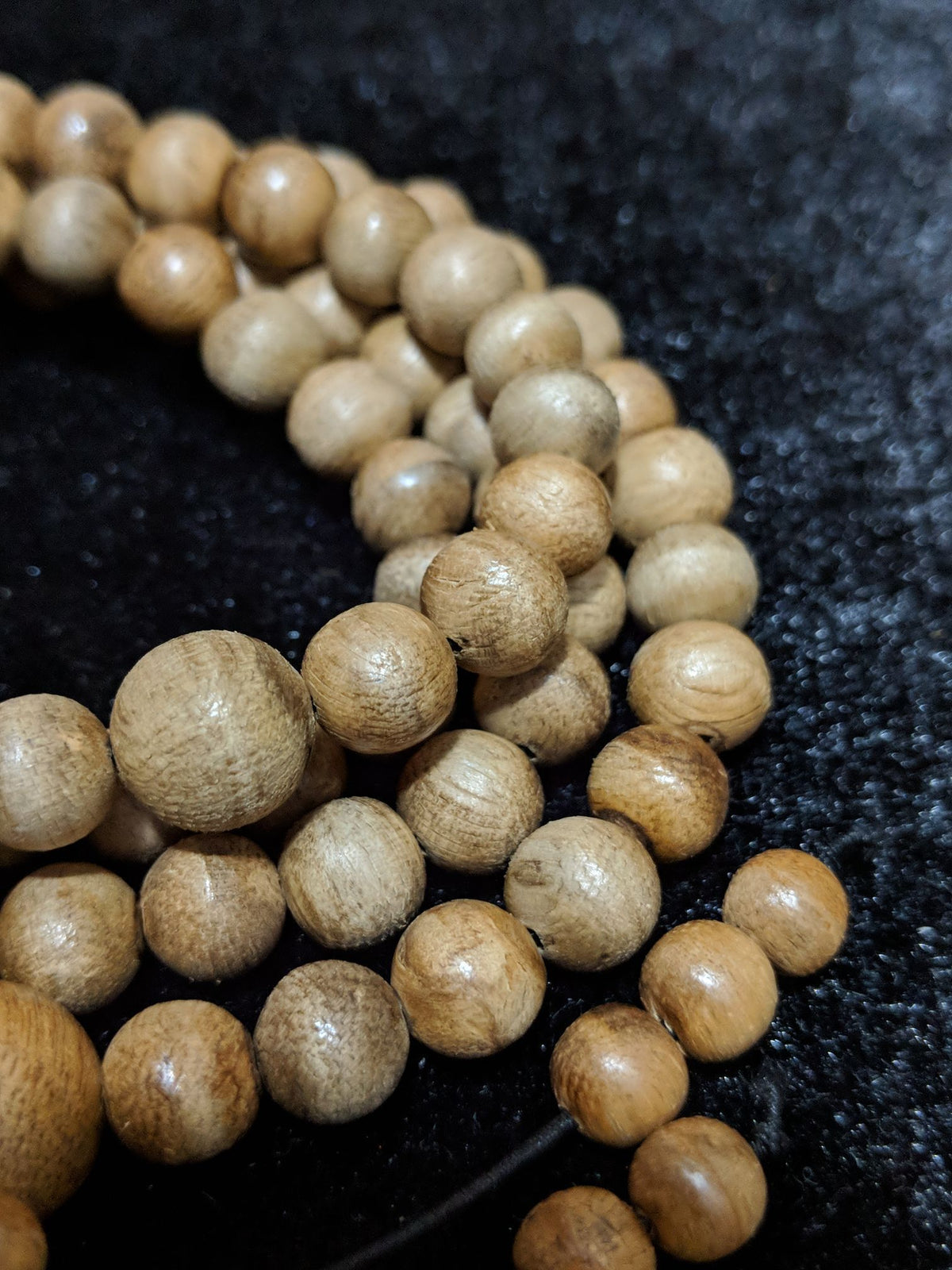 Sold Wild Agarwood mala 108 Merauke 9.5g 8mm entry level -