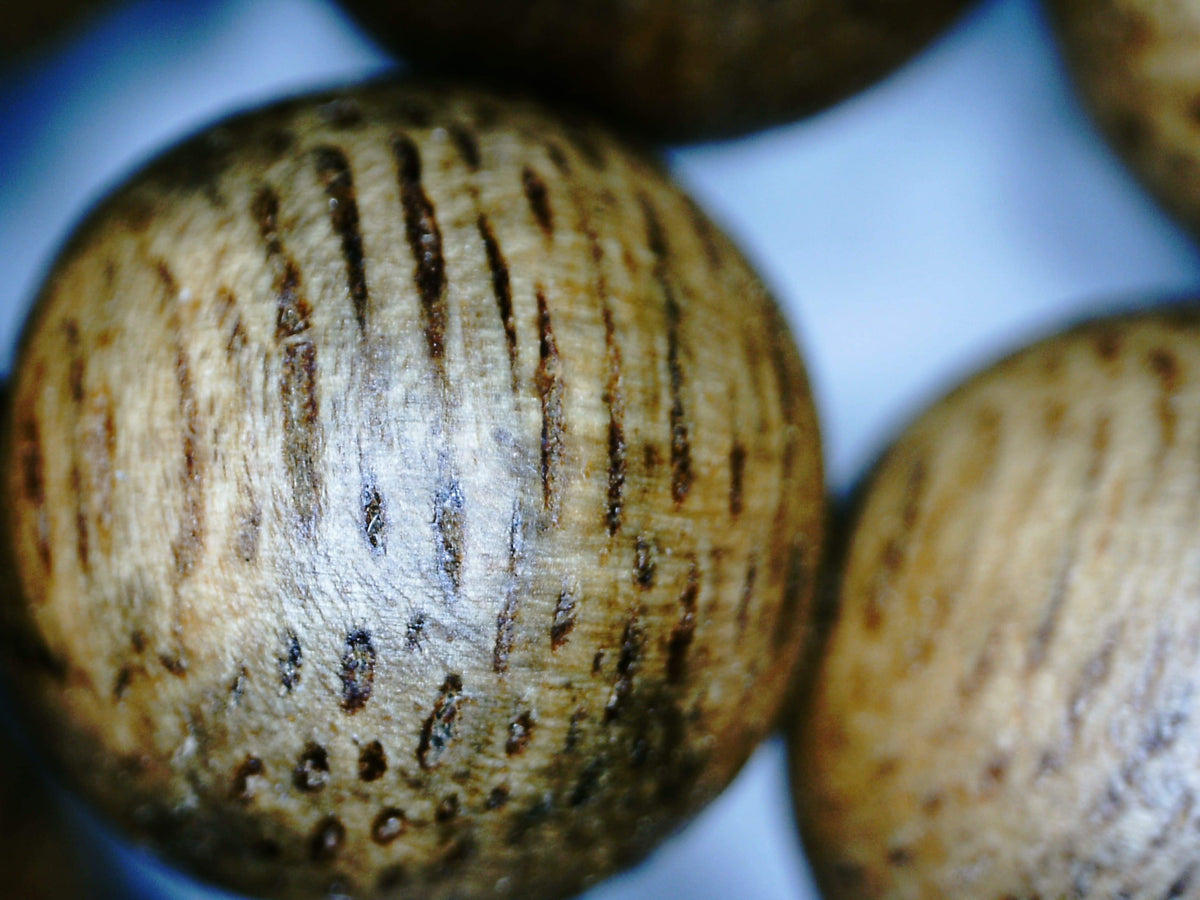 *New* The Classic Kalimantan 108 mala Wild Agarwood beads 8mm 20g -